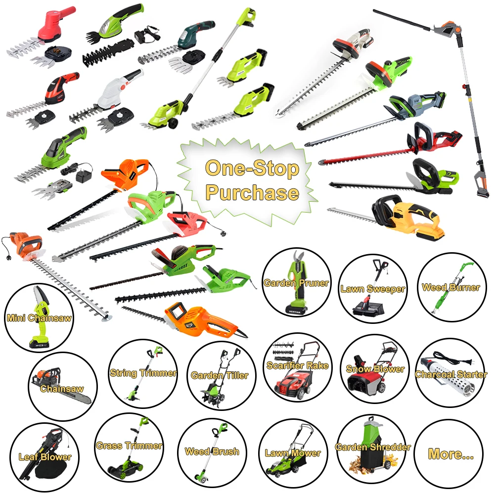 VERTAK cordless grass shear hedge trimmer mini durable scissors grass hedge trimmer