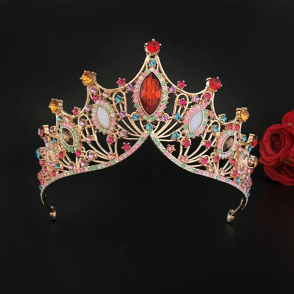 Женские короны HP-609 Тиары для украшения вечеринки принцессы девочек дня рождения