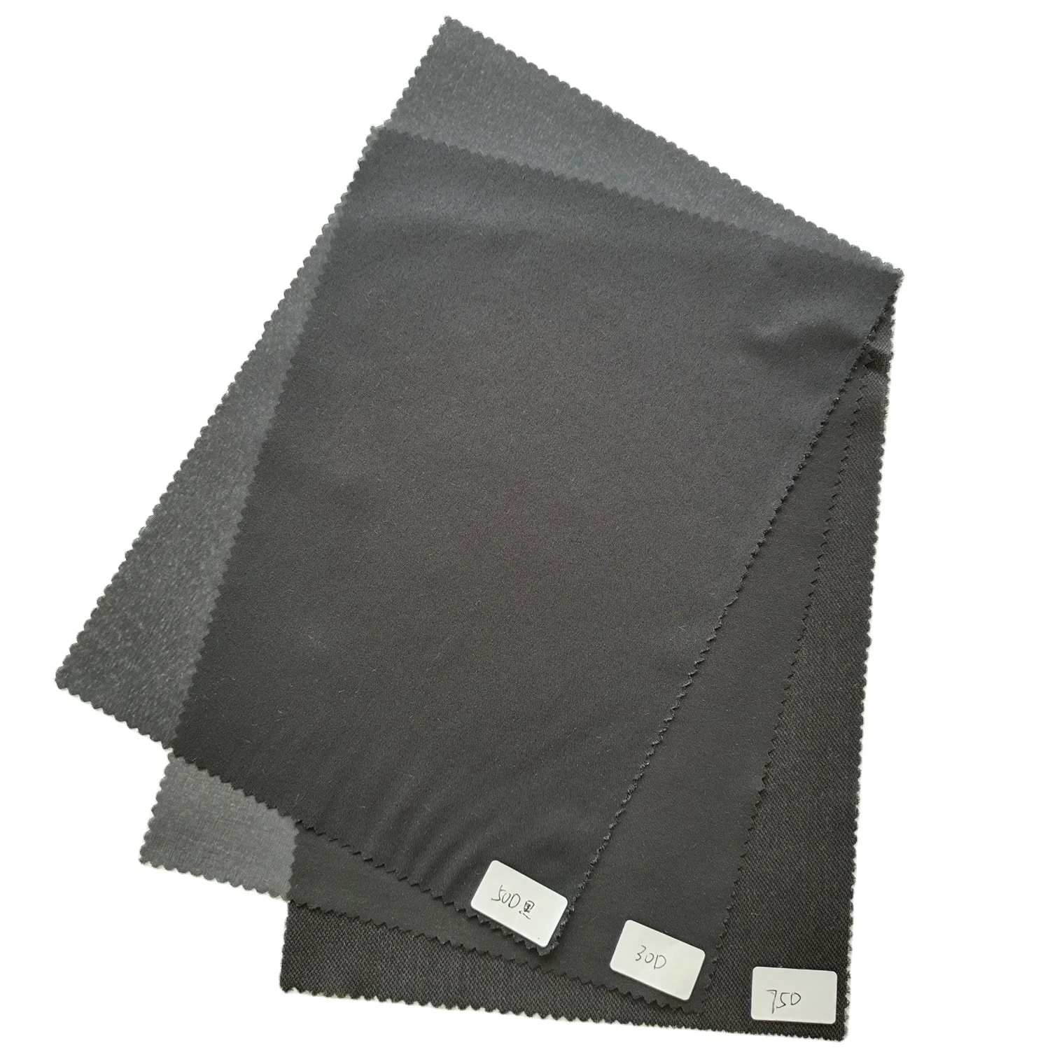 Waterjet fusible interlinings stretch interlining woven 100% polyester PA/PES coating with Oeko Test