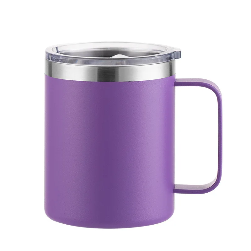Carabiner Mug Wholesale Double Wall Stainless Steel Coffee Cup Camping Tumblers With Carabiner Mug