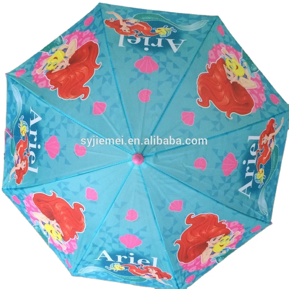 JM kids umbrella with heat transfer printing