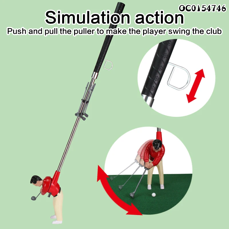 Kids portable mini golf training toys set outdoor sport games for sale