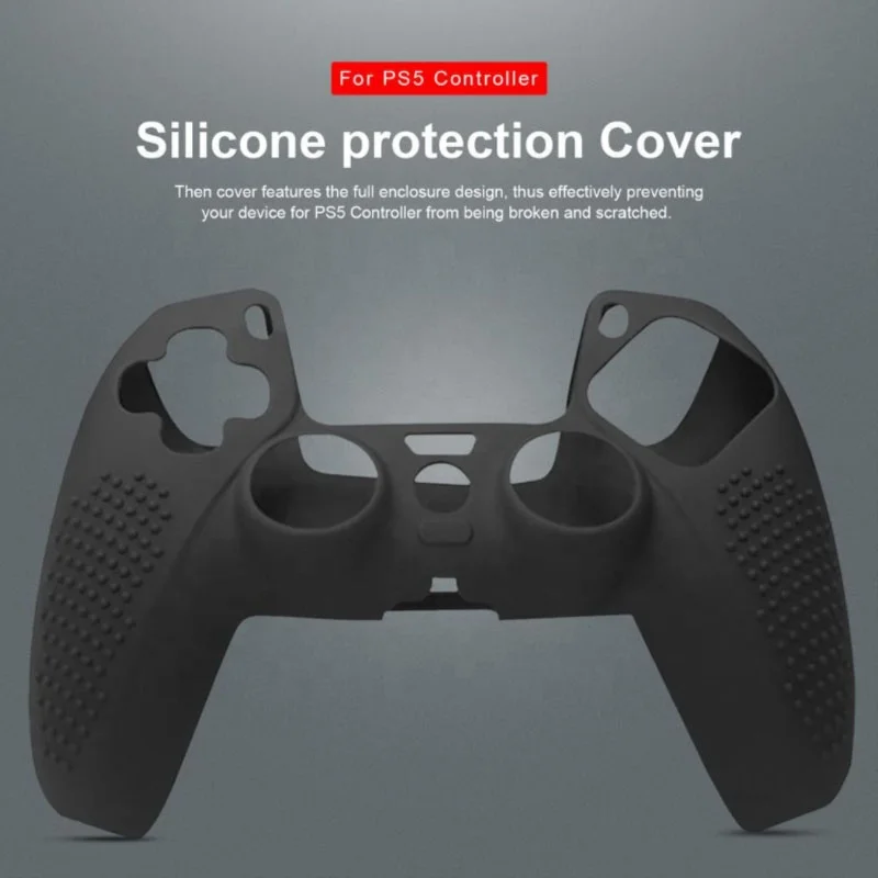 Playstation 5 Silicone Protection Cover for PS5 Controller Skin Case Game Controllers Protective Shell