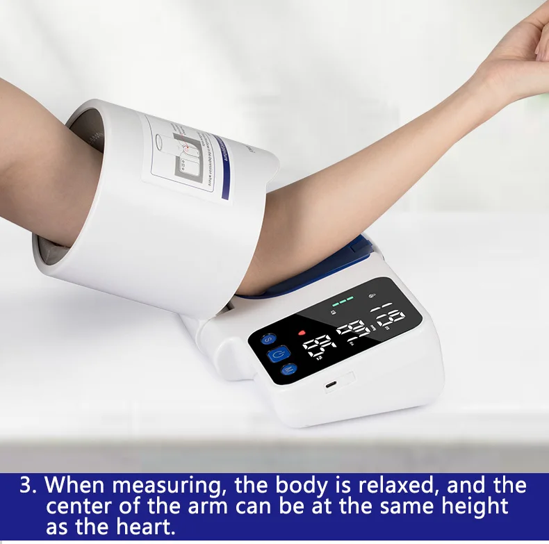 Tunnel Blood Pressure Monitor Digital BP Manufacturer Jziki New Arrival Tubular Flexible Size BP Cuff