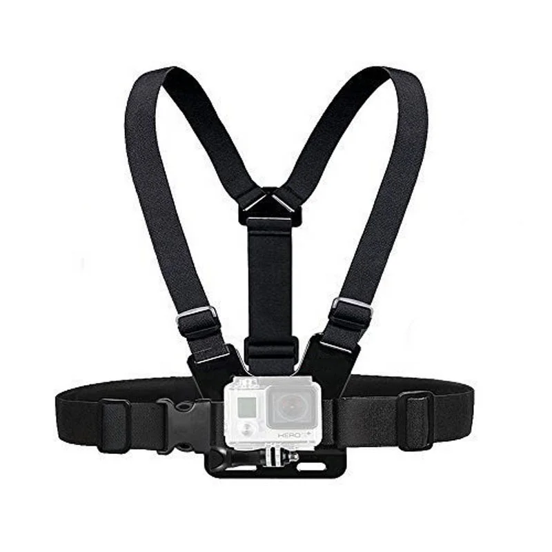 Kaliou Elastic Adjustable Camera Chest Strap Mount Strap for Go pro 7 6 5 4 3+ 3 2 1 Xiaoyi 4K SJ4000 Action Camera Accessories