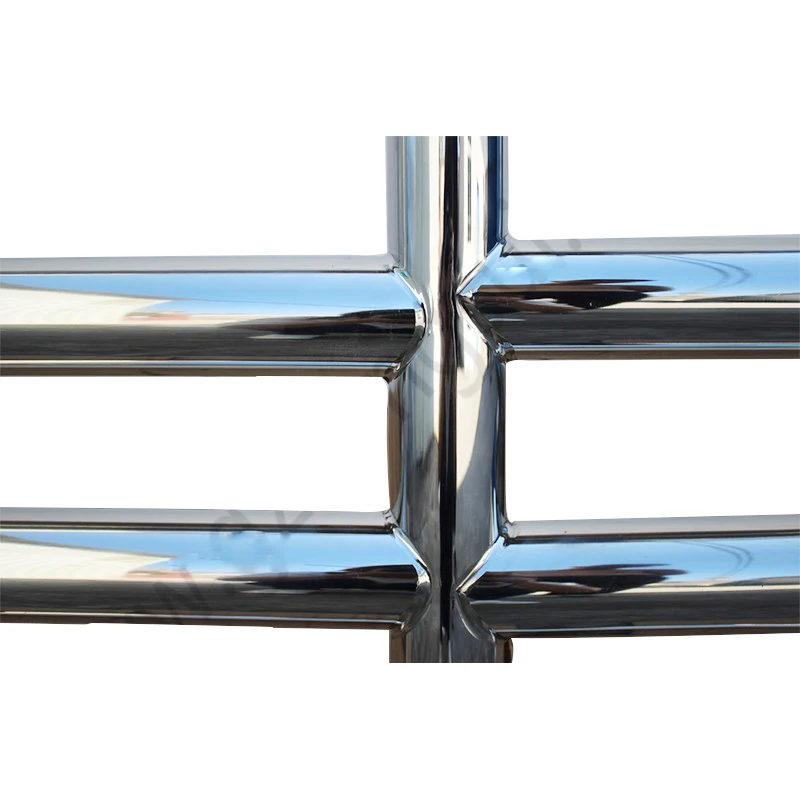 Deer Grille Guard Heavy Duty 14 Ga. Steel Folds Down For Easy Access To Hood