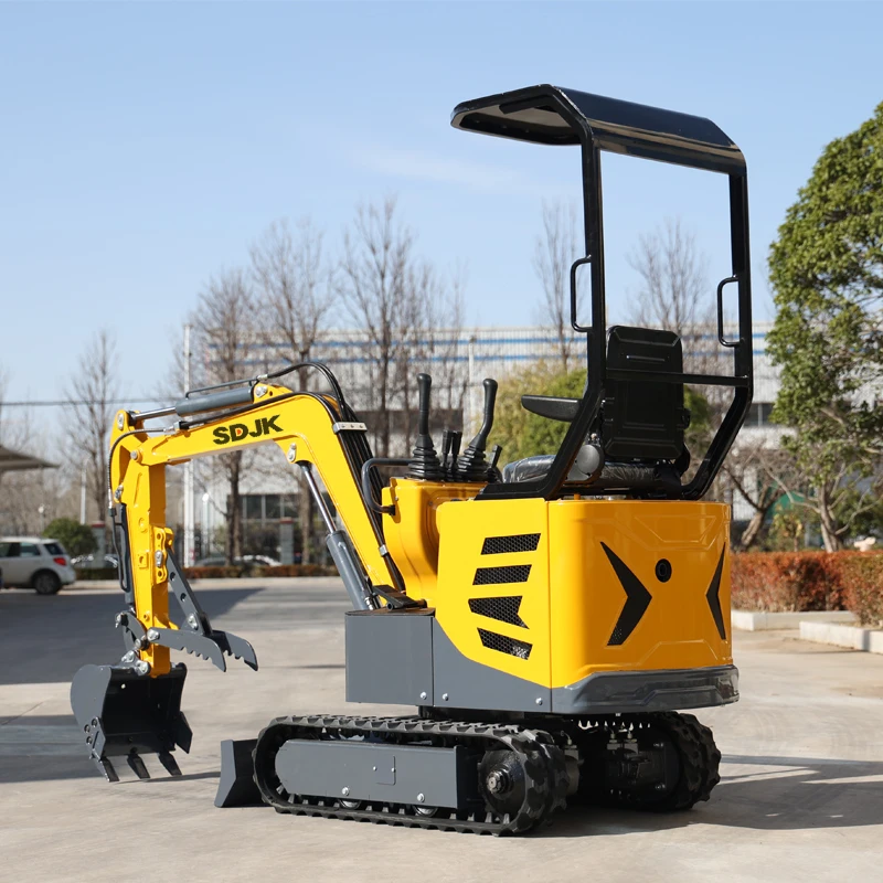 FREE SHIPPING China Cheap Small Digger wholesale micro EPA/CE/EURO 5 Compact mini excavator 1 ton prices