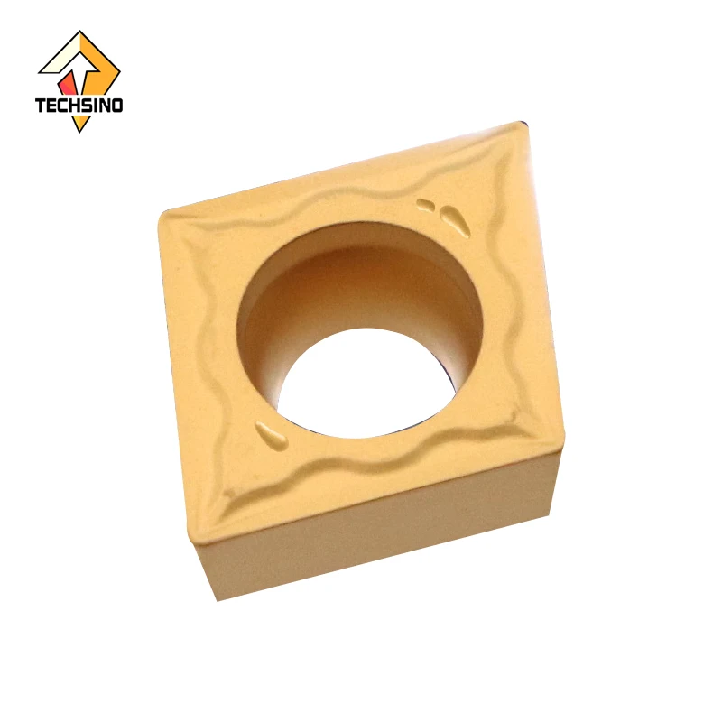 Chinese Zhuzhou Rhombic CNC Inserts CCMT09T304-HM YBC151 for Stainless Steel Internal Turning and Boring Applications