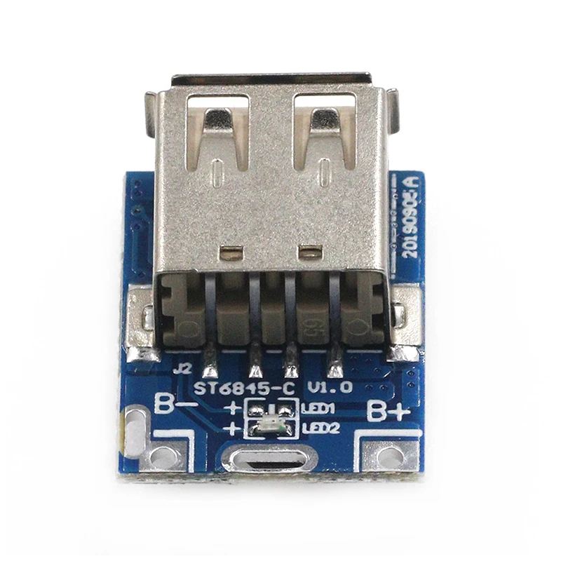 5V Boost Converter Step-Up Power Module Lithium Battery Charging Protection Board LED Display USB For DIY Charger 134N3P