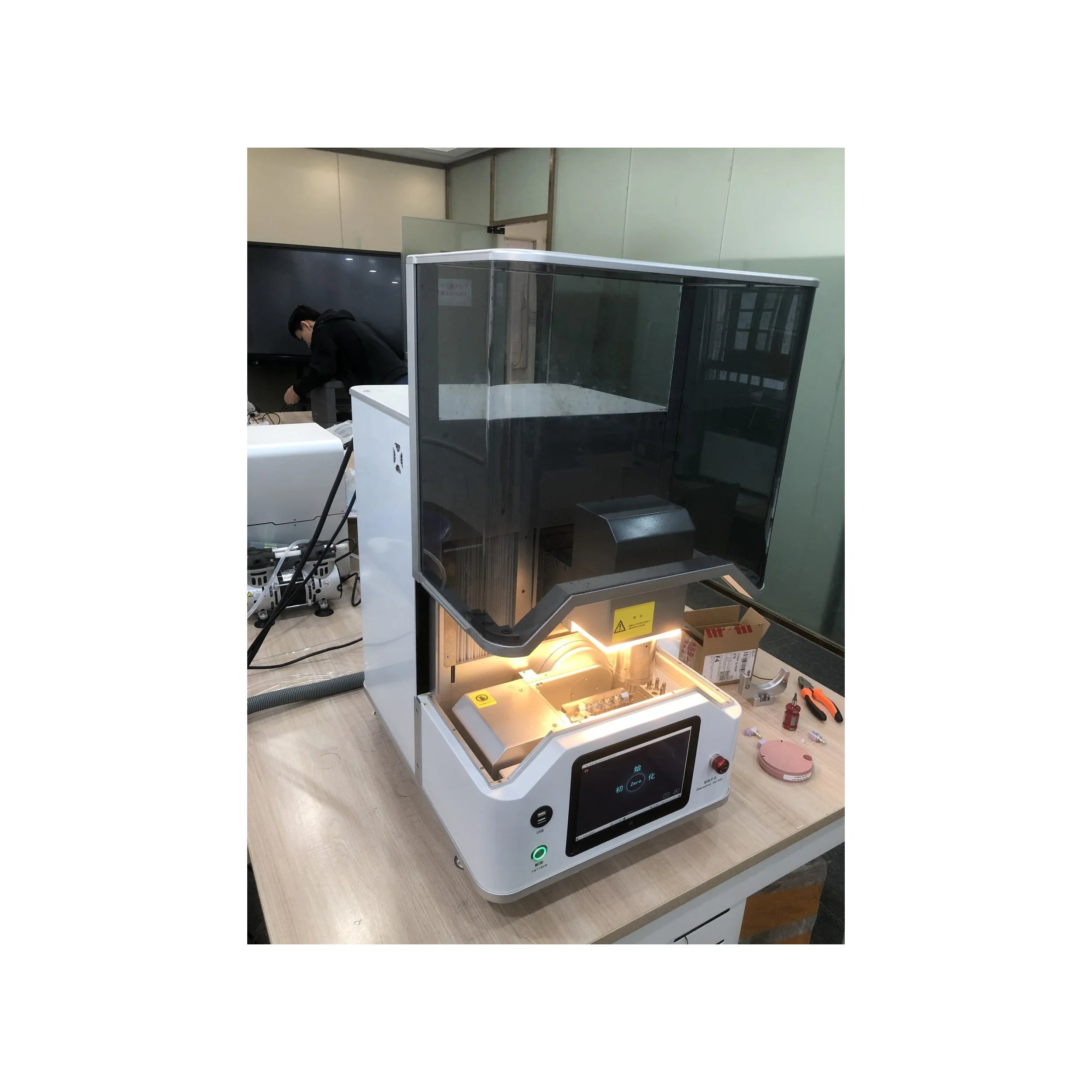 Dental Lab Equipment Ceramic Lodden W12 Remote Image Assistance Lithium Disilicate Milling For Digital Dentistry