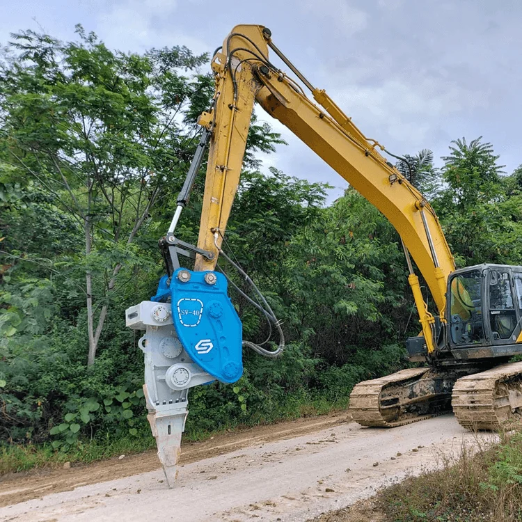 vibro ripper with strong power than breaker for 20-100 ton excavators