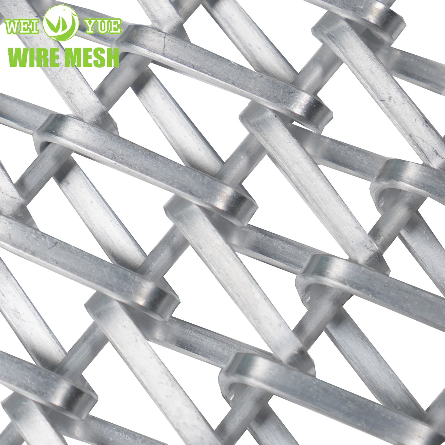 Low pricestainless steel wire mesh for architectural decorative crimped metal mesh