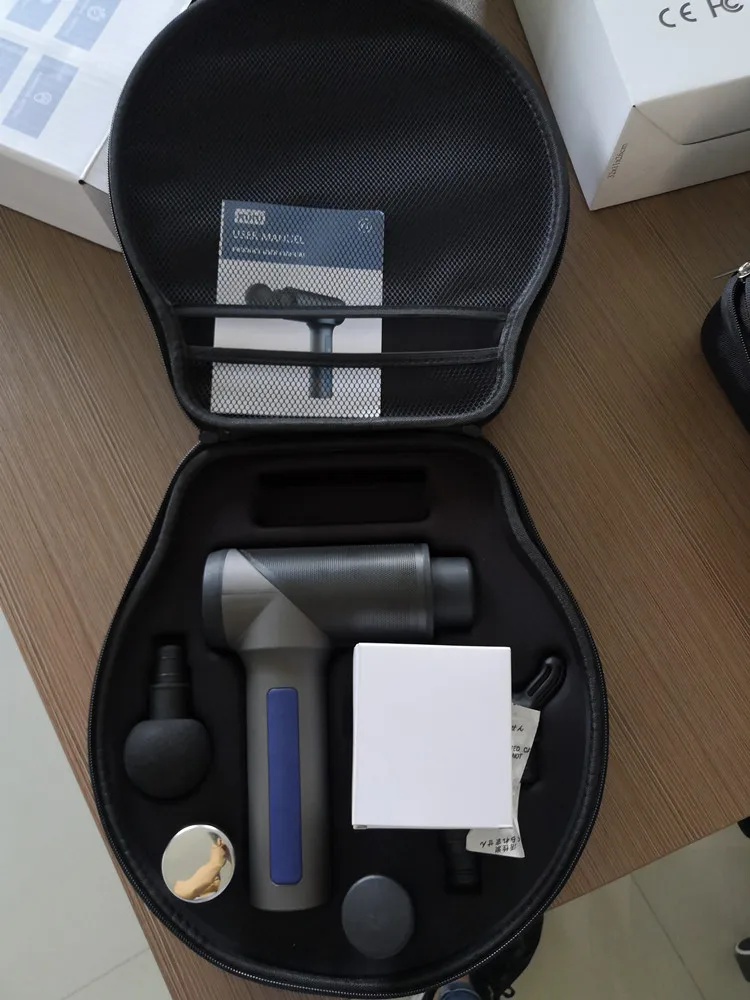 Высокое качество хорошая цена портативный беспроводной мини-пистолет для массажа мышц с глубокой тканью 16 8 в расслабления тела SZJ009