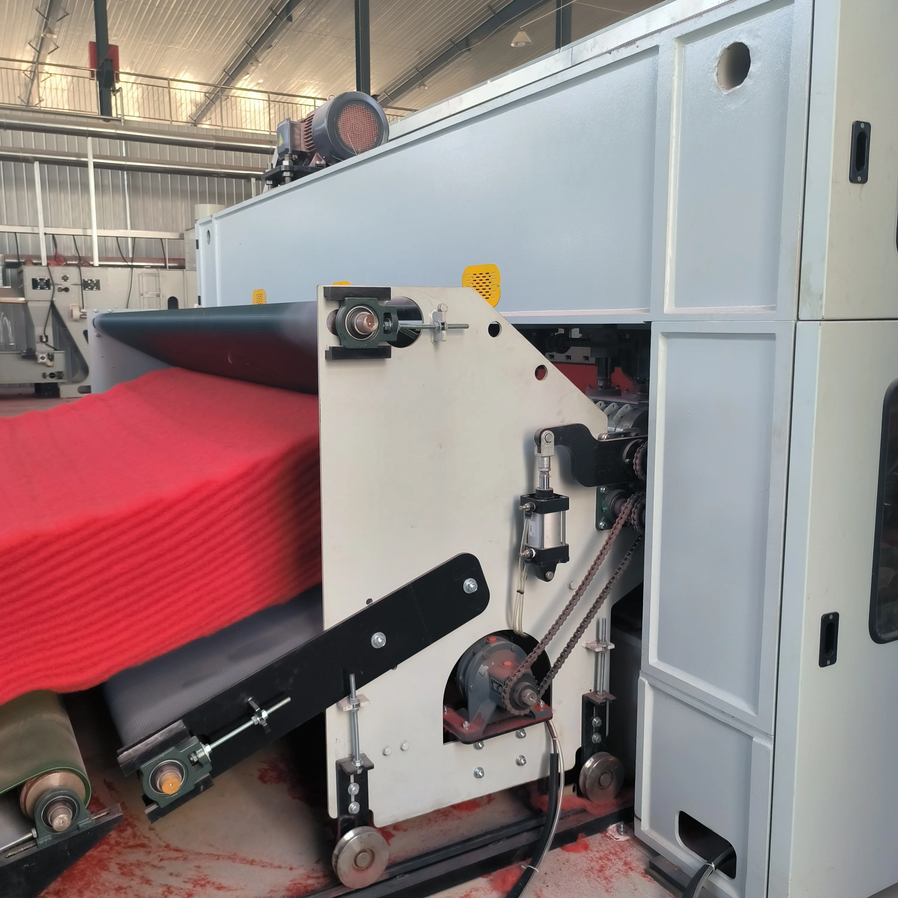 2023 new type furniture needle punch nonwoven fabric machines carpet needle felting kit making production line