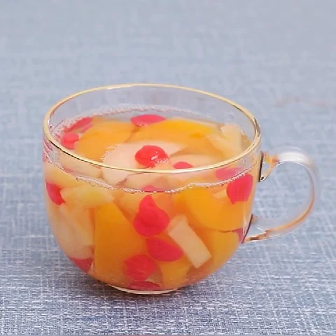 fruit mix 7oz/198g canned fruit cocktail in WGJ & Lemon Juice