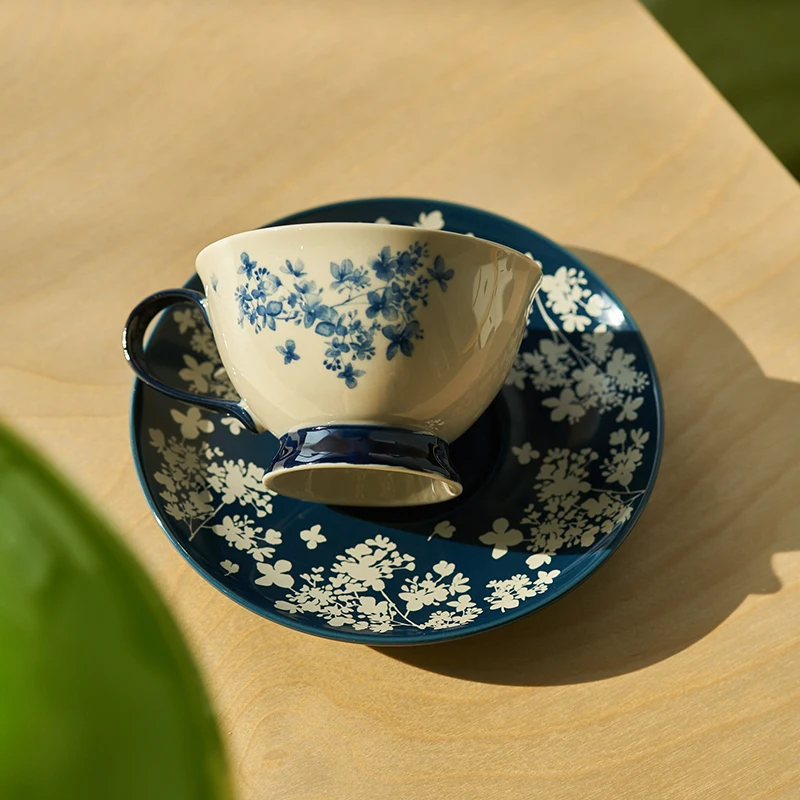 siyue 220ml household cereal Milk Rustic Porcelain Reusable ceramic coffee tea cup mug set wholesale 2683