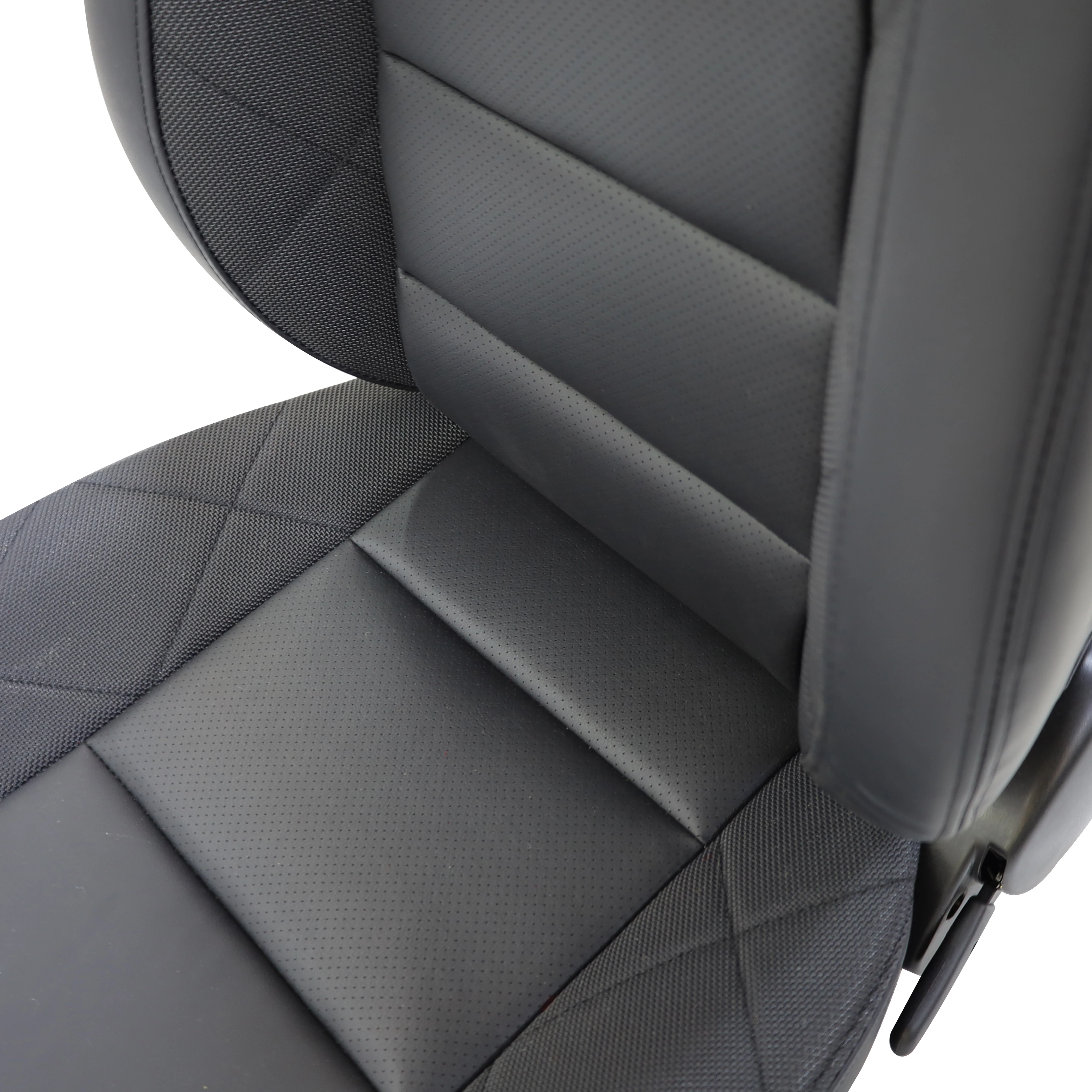 JBR9021 Factory Supply Racing Seat NEW Model Black PVC Leather Racing Seats With Double Slider