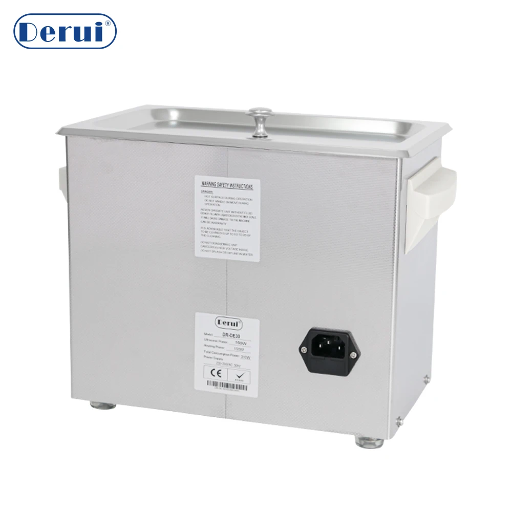 DERUI Wholesale Customization Ultrasonic Cleaner for Glasses China an