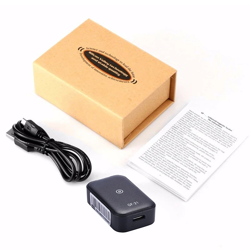 GF21 WIFI GPS Tracker Magnetic Auto GPS Locator 500mAh Rechargeable Anti-Lost SOS Tracking Device