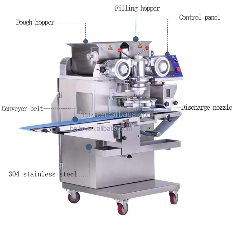 Commercial Automatic Arepas Machine Cheese Pupusa Encrusting Machine Croquette Coxinha Making Machine