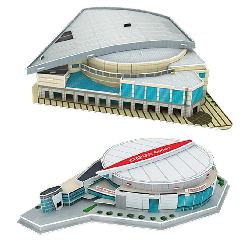New Arrival Educational Stadium Model Toy DIY Assemble Model Toy 3D Paper Puzzle