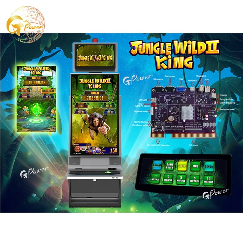 Королева пиратских джунглей WildII King Игровая плата PCB версия для американской игровой консоли