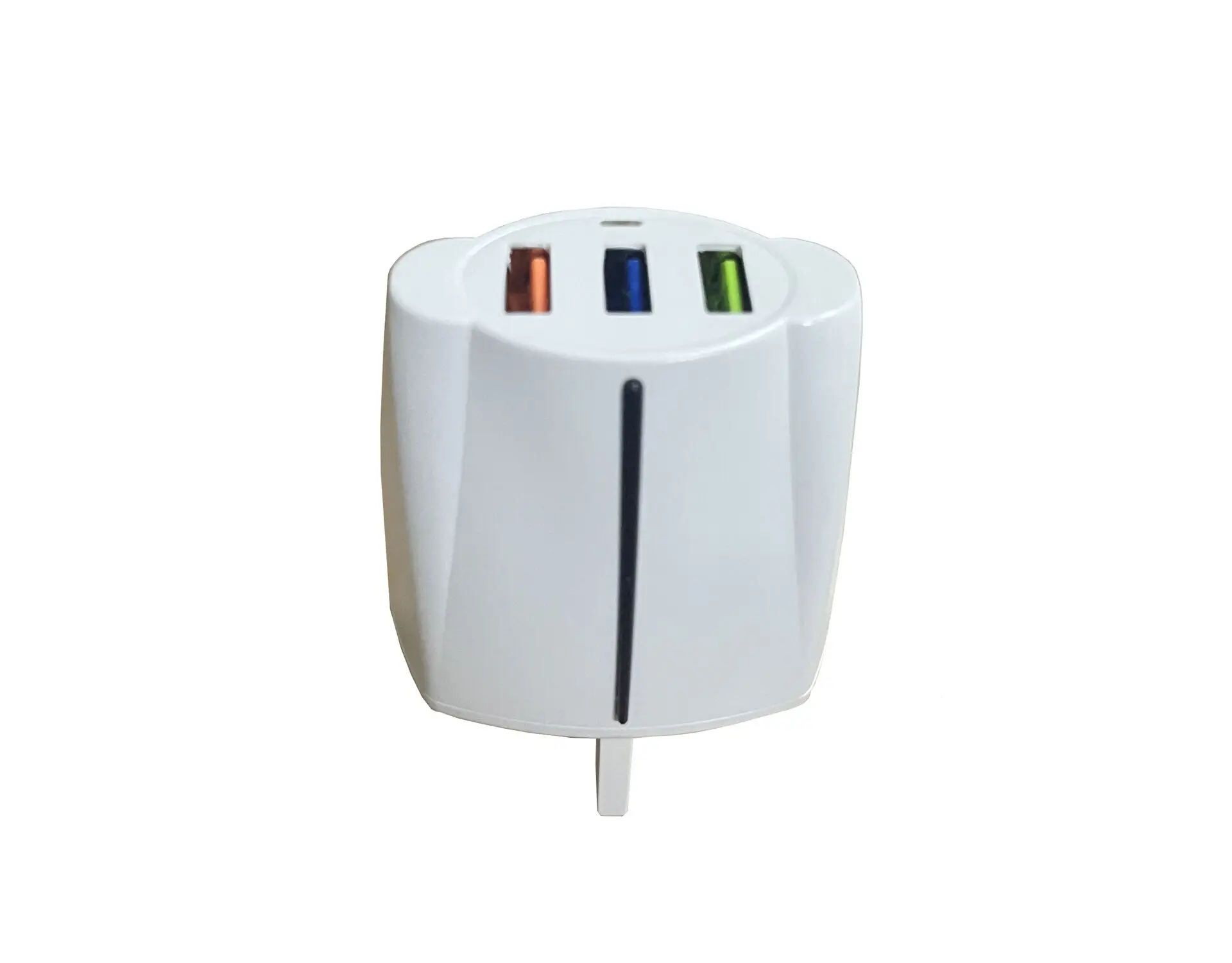 3 ports usb phone charger 5v 2.1a uk plug mobile phone charger travel power adapter