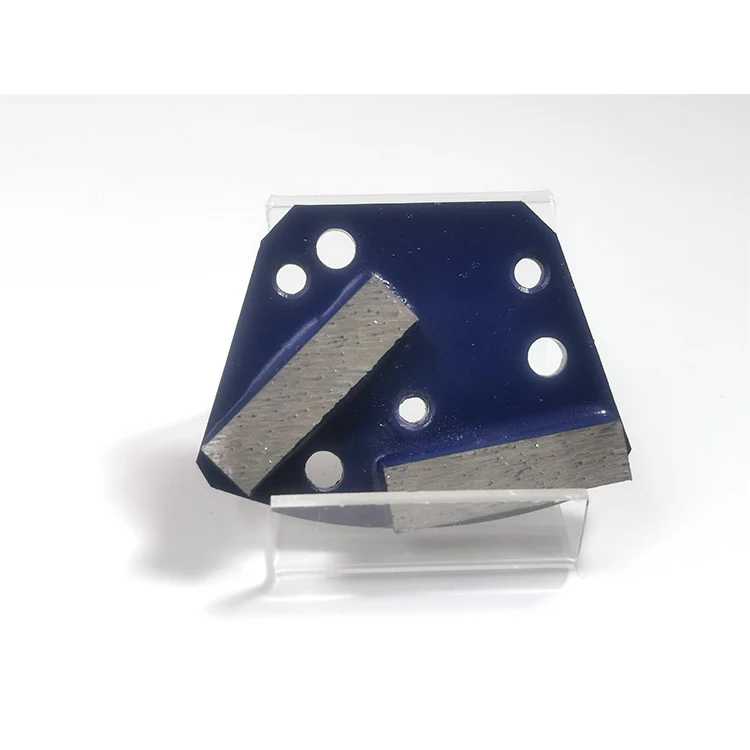 Factory Supply Fan Shaped Grinding Block Wear Resistant Grinding Plate for Hard Concrete