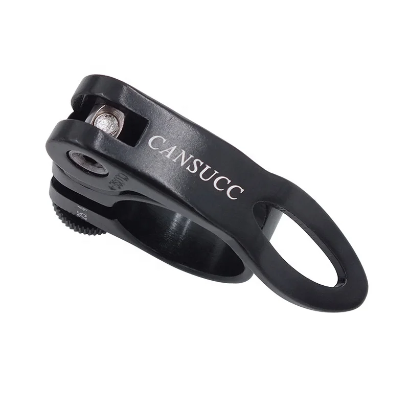 25.4mm Seat Clamp Bicycle Quick Release Aluminium Alloy Mountain MTB BMX Fixed Gear Road Bike Seatpost Clip Lock Clamps