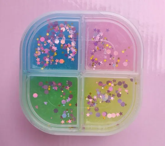 DIY 3-Color Custom Lightweight Crystal Slime Putty Mud Toys Set Educational Toy for Kids