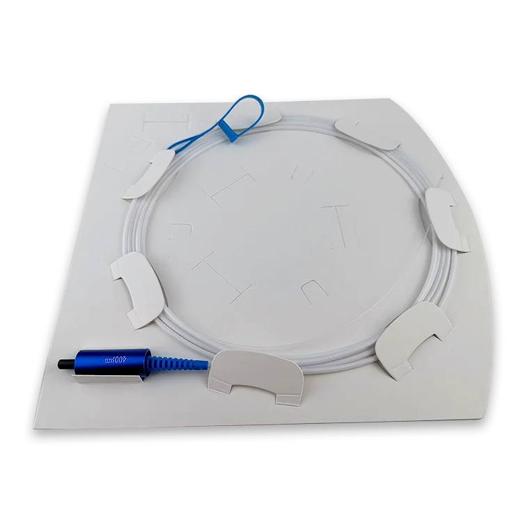 Кварцевое полиимидное Неизолированное волокно диаметром 400, 600, 800 сердечник, 3 метра, используется в стоматологии, ENT PLDD, косметика, урология evlt