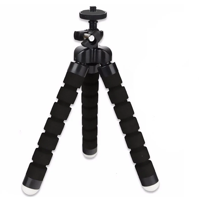 Mini Portable Flexible Sponge Tripod Stand Mount for GoPro Mobile Phone Smartphone Camera Tripod