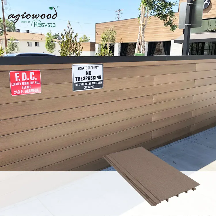 Trendy Design Anti-UV Resysta Siding With Anti-Corrosion