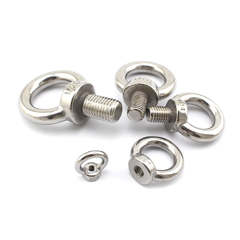 High Quality Marine lifting ring bolts DIN580 Galvanized extended lifting eye screw