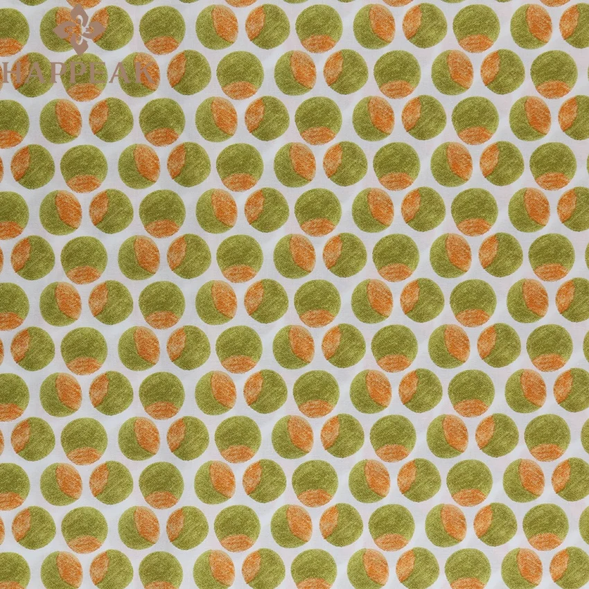 High Quality 60s Cotton Voile Fabric Custom Printing Polka Dot Cotton Fabric for Clothes