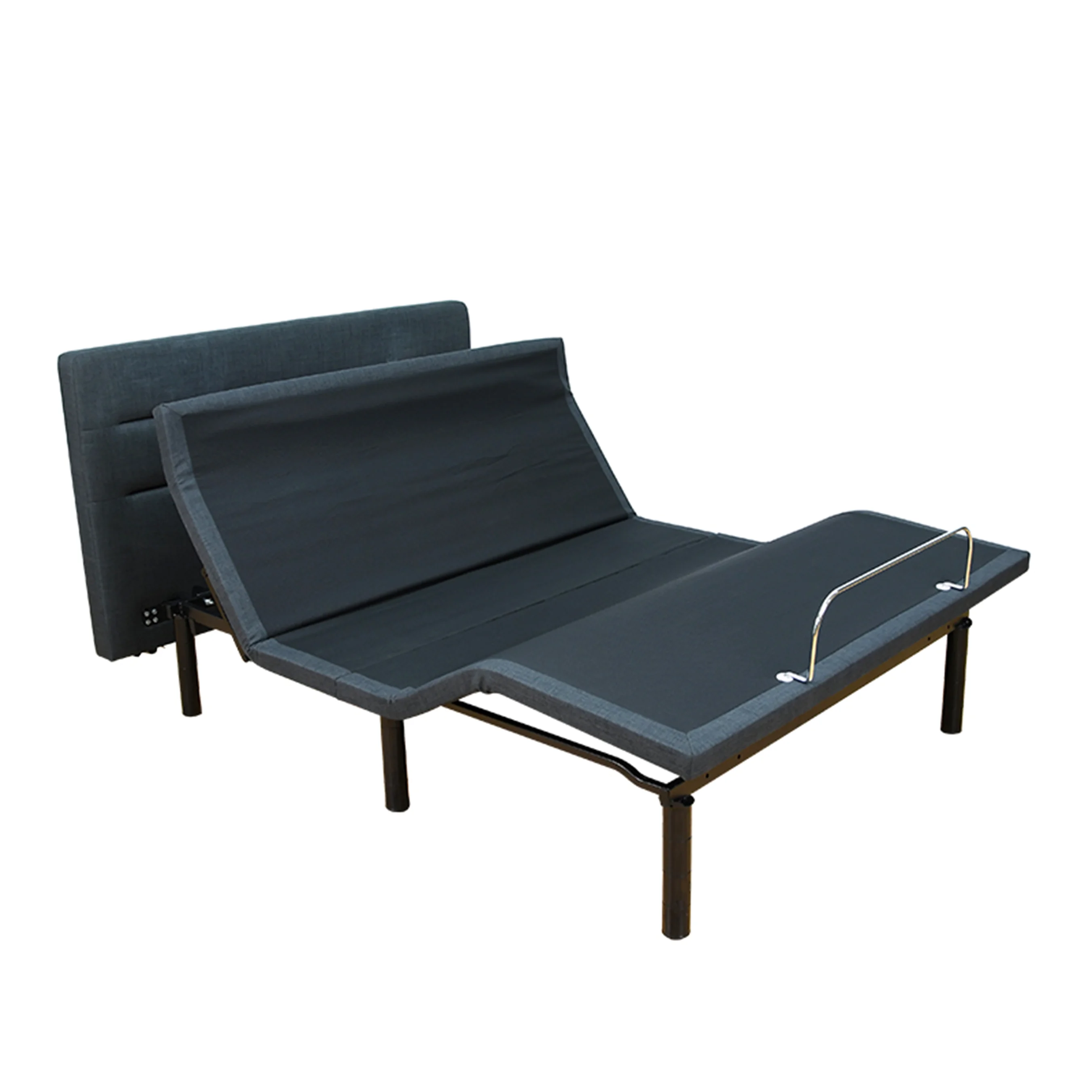Direct Supply Home Folding Metal Bed Multifunctional Adjustable Frame Made In China