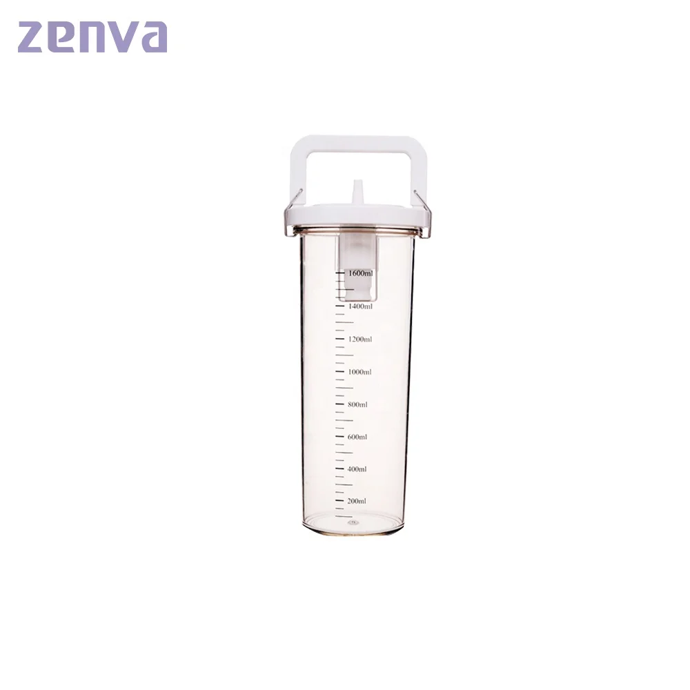 ZENVA Suction Bottle Medical Suction Jar Suction canister 2000ml for hospital