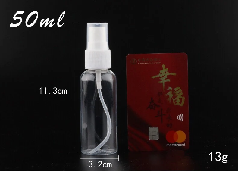 
Customized transparent hand sanitizer bottle 500ml touchland alcohol spray mini 
