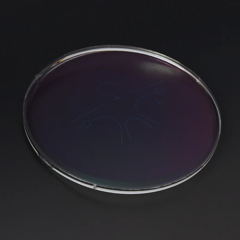 Jiangsu 1.56/1.61/1.67 Progressive Multifocal Resin HMC Green Coating Eyeglasses Lenses