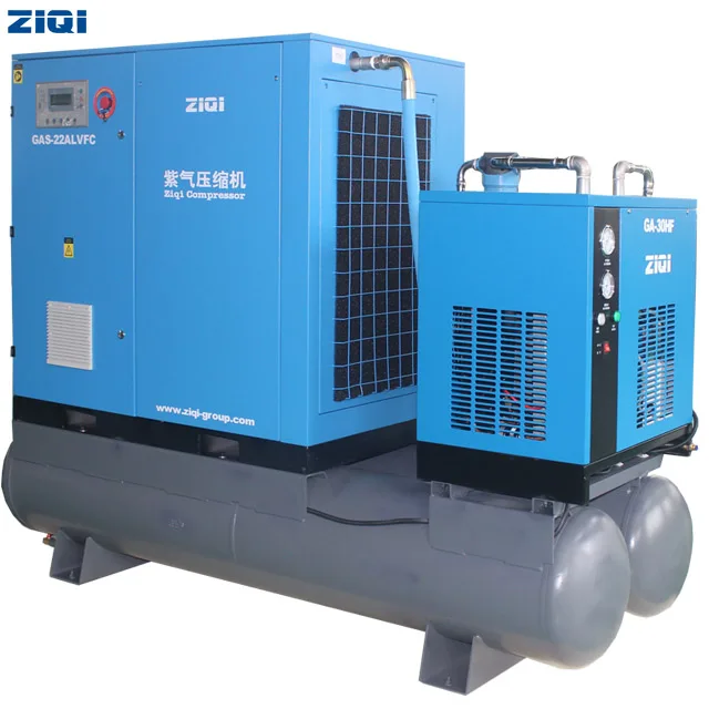 30 HP 7 бар 110 cfm комбинированный винтовой воздушный компрессор для упаковочной