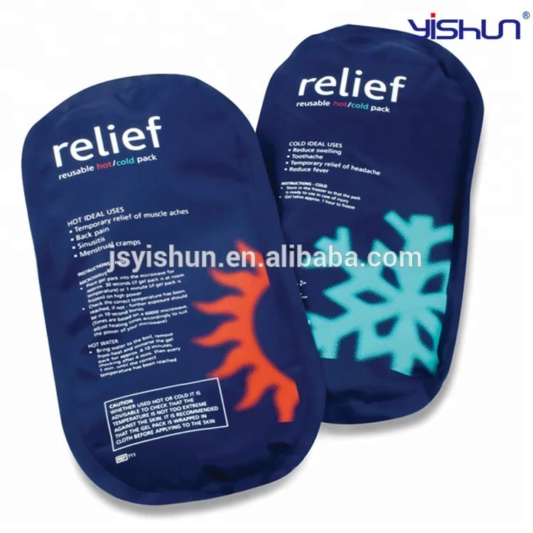 Household Microwave or Refrigerate Reusable Hot Cold Pack Rehabilitation Therapy Supplies