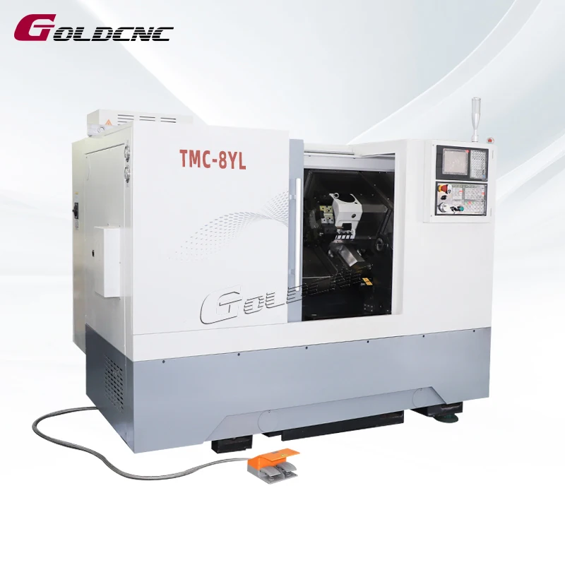 TMC-8YL series Y axis lathes cnc turning center turning and milling machine
