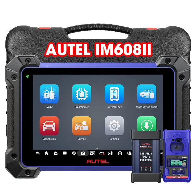 Autel Maxi Im608ii Im 608 Pro Maxilm Im608 Ii Диагностика ключей Автоматический быстрый ключ Obd2 считыватель кодов многофункциональный инструмент сканер
