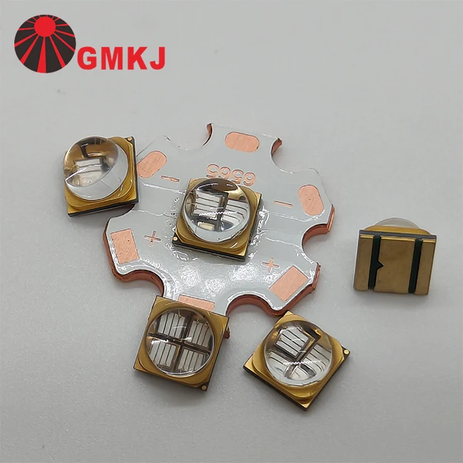 УФ-отверждение 6V 1400mA 10W 12W 365nm 395nm 405nm 6565 6868 SMD светодиодный Диод