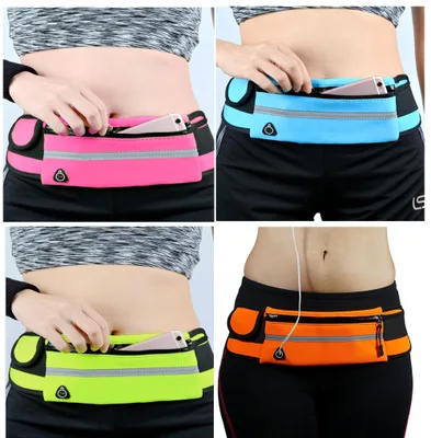 Outdoor Waterproof Hiking Cycling Running Trimmer Belt Fanny Pack Waist Bag