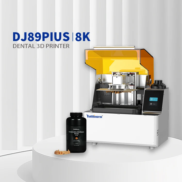 Tuttlingen DJ89PLUS 3d стоматологический лабораторный принтер с ЖК-дисплеем стоматологическая жидкая смола цена