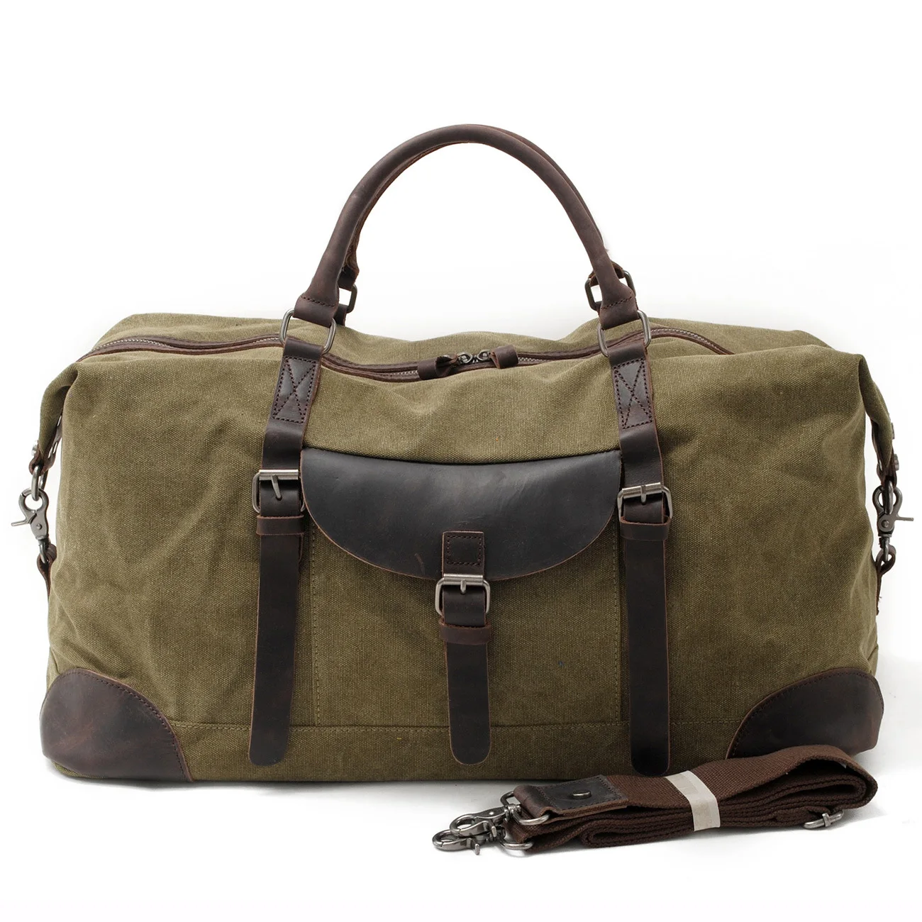 Soft and comfortable canvas cheap duffle bag men sport travel bags