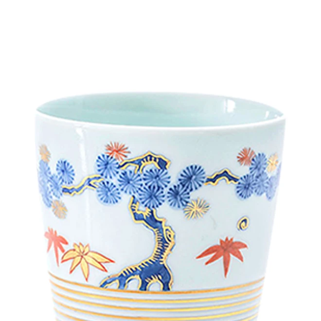 Arita Porcelain Bamboo Modern Color Quality Wholesale Coffee Ceramic Drink Cup Tea