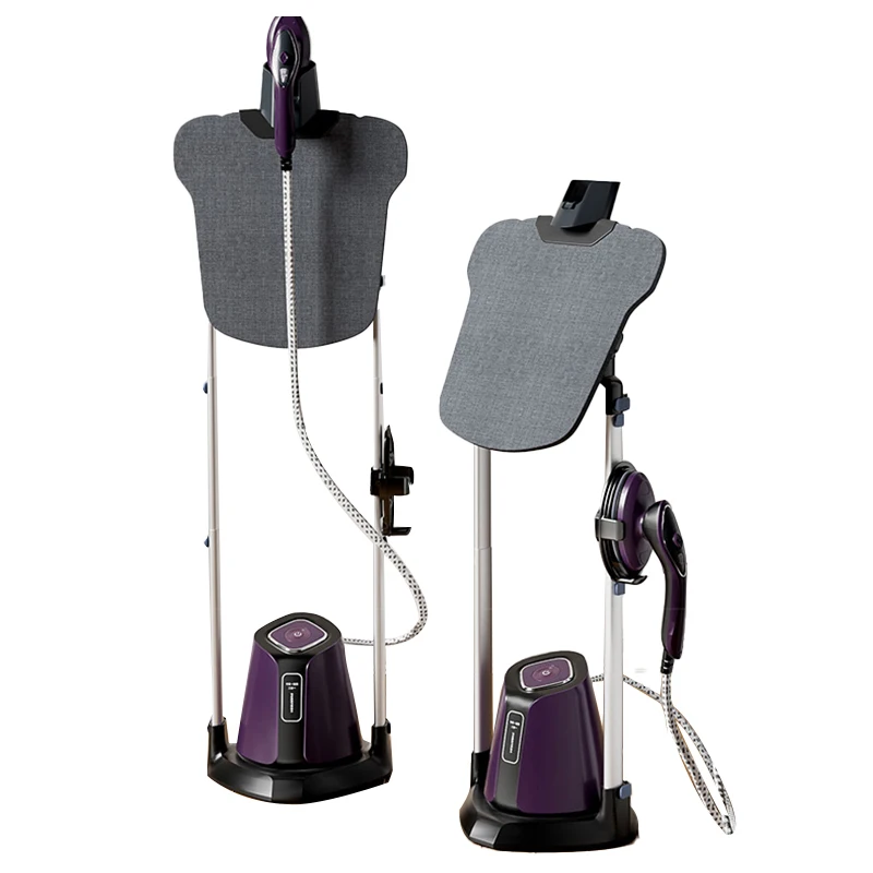 Professional Vertical Garment Steamer with Adjustable Rotatable Board Secondary Pressurization and Powerful Steam Ironing
