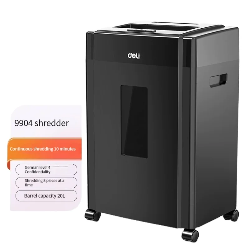 Deli 14461 shredder high power 20L large capacity